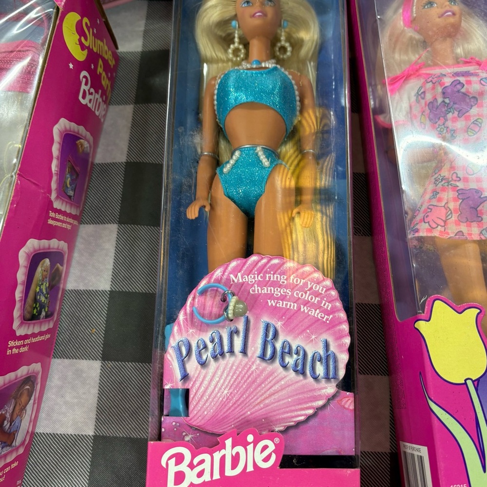 Barbie Pearl Beach Doll in Sparkling Teal Outfit